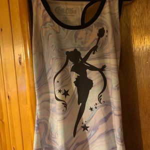 Sailor moon workout tank